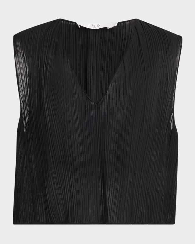 Calyssa Flowy V-Neck Top